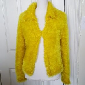 100 %HAND MADE BUTTON DOWN CARDIGAN